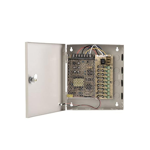COOCHEER Caja de fuente de 9 canales para cámara de vigilancia de seguridad DC 12V - Quierox - Tienda Online