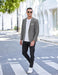 COOFANDY Abrigos casuales ajustados para hombre, ligeros, tipo blazer, con un botón - Quierox - Tienda Online