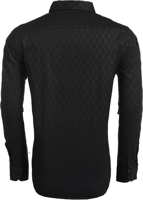 COOFANDY, Camisa de vestir de manga larga para hombre estilo casual, con botones - Quierox - Tienda Online