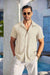 COOFANDY Camisas de botones casuales para hombre de manga corta con textura - Quierox - Tienda Online