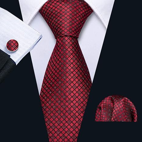 Corbatas Barry.Wang para hombre, conjuntos de corbatas de seda - Quierox - Tienda Online