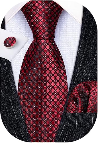 Corbatas Barry.Wang para hombre, conjuntos de corbatas de seda - Quierox - Tienda Online
