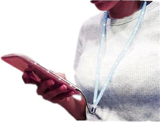 Cordón para el cuello móvil creativo para teléfono móvil (Verde) - Quierox - Tienda Online