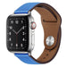 Correa de reloj con hebilla plateada de cuero PU para Apple Watch Series 8 y 7 - Quierox - Tienda Online