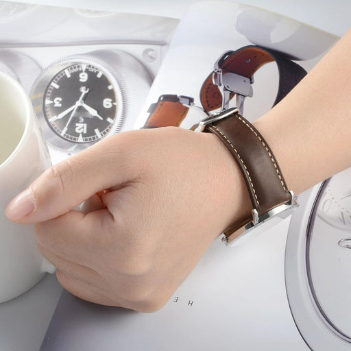 Correa de reloj de cuero vintage 24MM - Quierox - Tienda Online