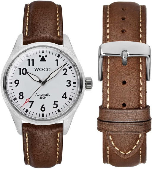 Correa de reloj de cuero vintage 24MM - Quierox - Tienda Online