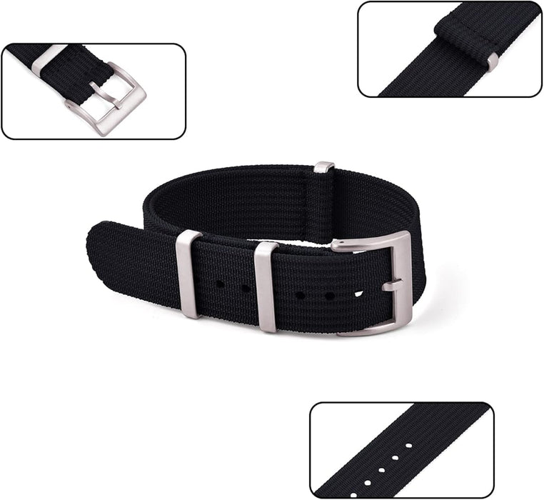 Correa de reloj para hombres y mujeres de nailon, una pieza - Quierox - Tienda Online