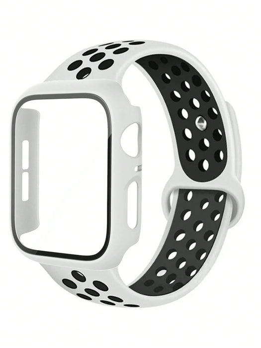 Correa de silicona deportiva compatible con Apple Watch unisex - Quierox - Tienda Online
