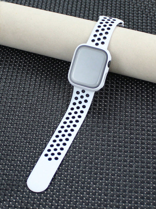 Correa de silicona deportiva compatible con Apple Watch unisex - Quierox - Tienda Online