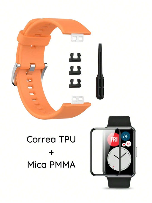 Correa Para Huawei Watch Fit/ Huawei Elegant/ Huawei New + Mica - Quierox - Tienda Online