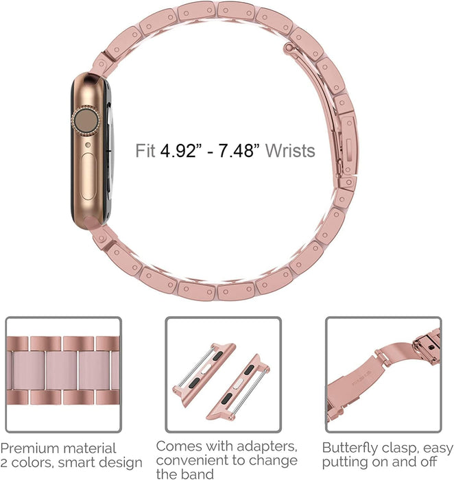 Correa Wearlizer de repuesto para reloj Apple Watch de 38 mm - Quierox - Tienda Online