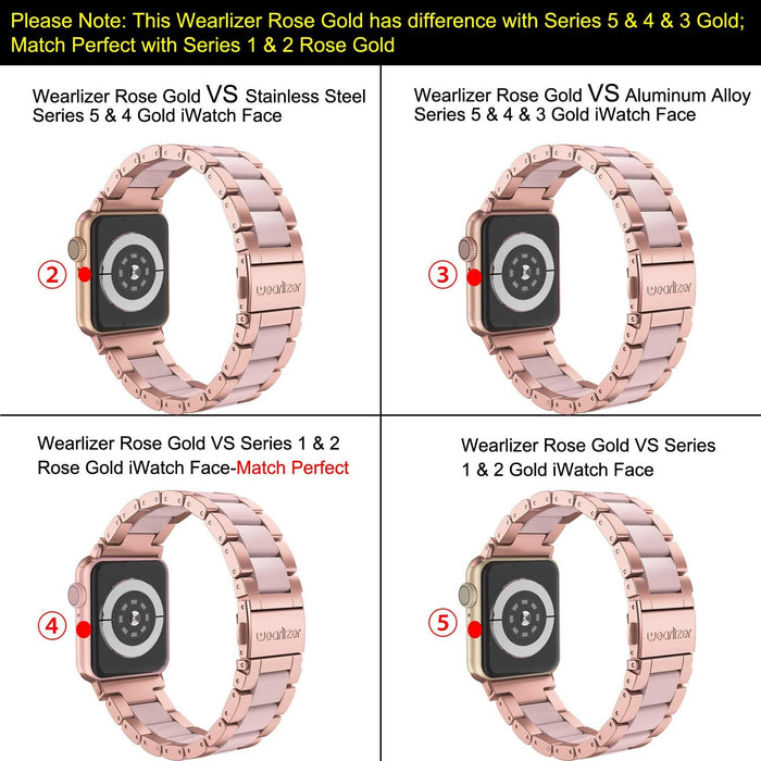 Correa Wearlizer de repuesto para reloj Apple Watch de 38 mm - Quierox - Tienda Online