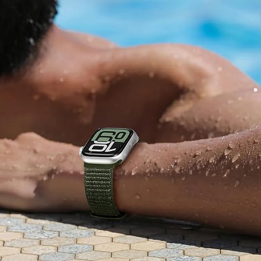 Correas compatibles con Apple Watch Band verde militar, 42 mm, 41 mm, 40 mm - Quierox - Tienda Online