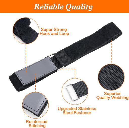 Correas de amarre de escalera, súper reforzadas para portaequipajes de techo, pack de 4 - Quierox - Tienda Online