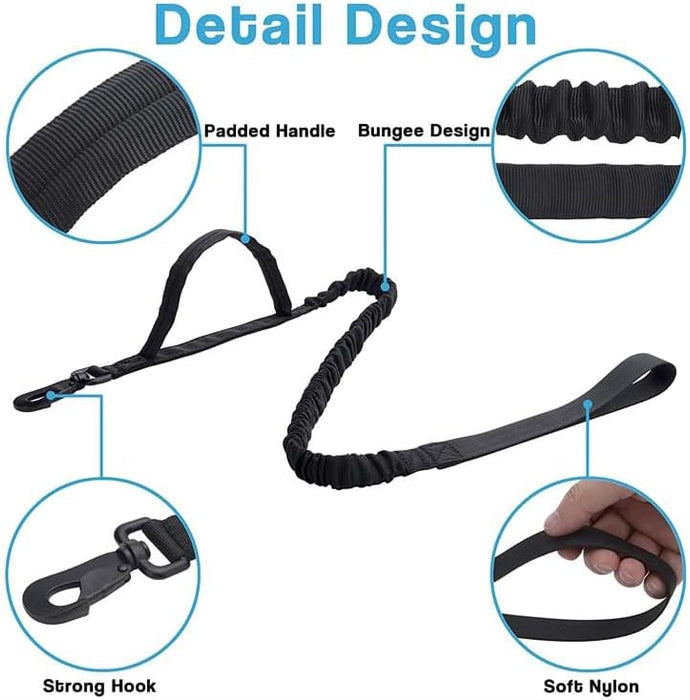 Correas de entrenamiento para perros, color negro - Quierox - Tienda Online