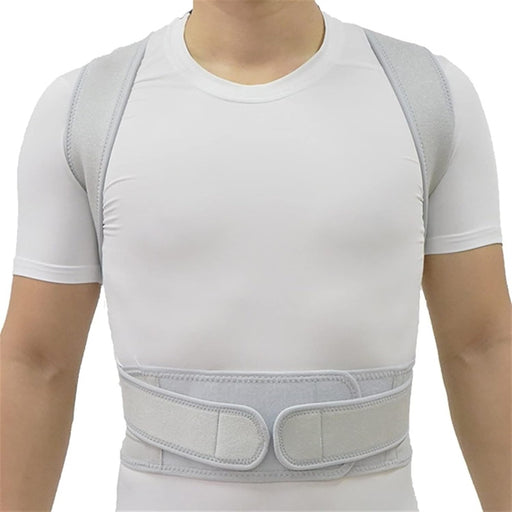 Corrector de postura plateado para escoliosis, soporte para espalda - Quierox - Tienda Online