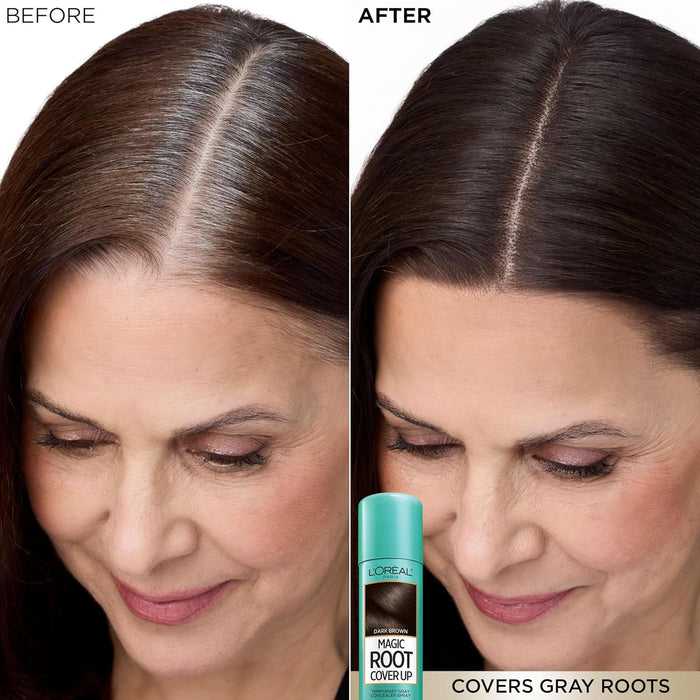 Corrector en aerosol Magic Root Cover Up Gray de L'Oréal Paris - Quierox - Tienda Online