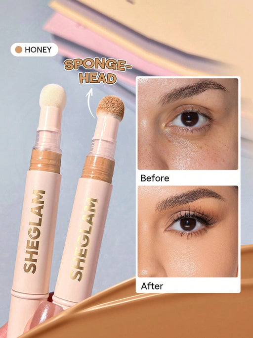 Corrector SHEGLAM Complexion Boost - Esponja de miel para mujeres - Quierox - Tienda Online