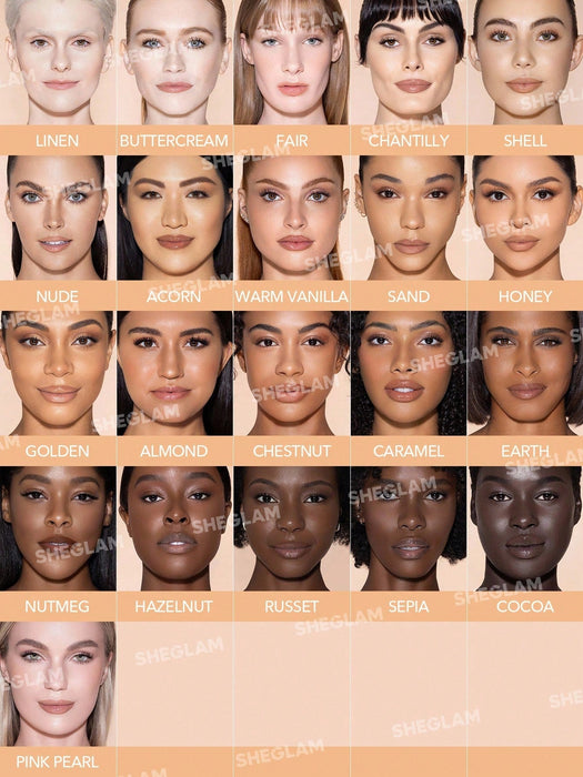 Corrector SHEGLAM Complexion Boost - Esponja de miel para mujeres - Quierox - Tienda Online
