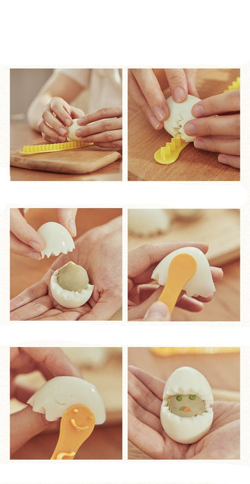 Cortador de huevos de encaje Moldeador de flores cortado para huevos cocidos - Quierox - Tienda Online