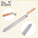 Cortador de panal de abejas de doble filo con mango de madera - Quierox - Tienda Online