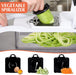 Cortador de verduras Mandolina Pro – Cortador de alimentos 16 en 1 intercambiables con recipiente - Quierox - Tienda Online