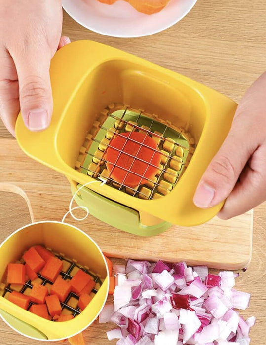 Cortador manual de verduras 2 en 1 - Quierox - Tienda Online