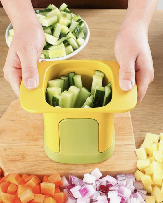 Cortador manual de verduras 2 en 1 - Quierox - Tienda Online