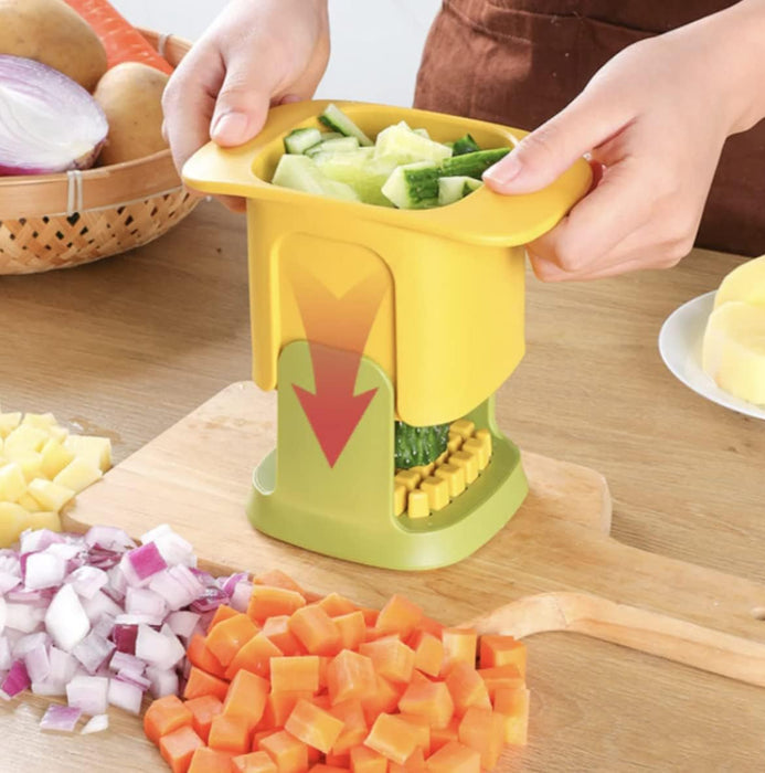 Cortador manual de verduras 2 en 1 - Quierox - Tienda Online