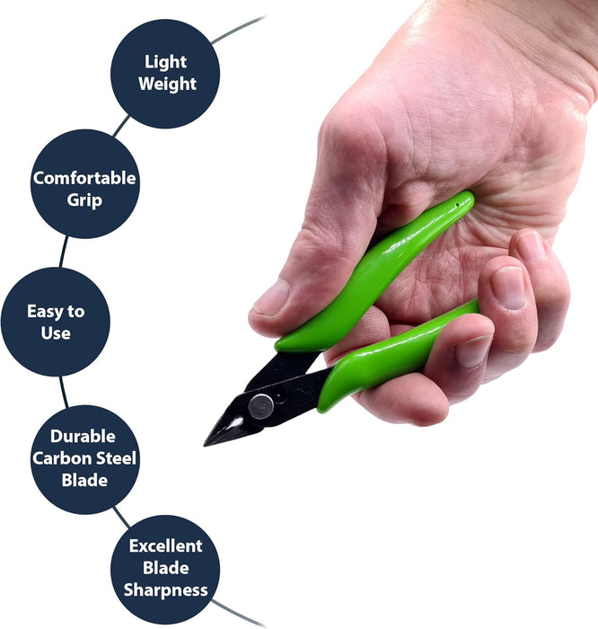 Cortadores de alambre Pipestation - Cortadores laterales de acero al carbono - Quierox - Tienda Online