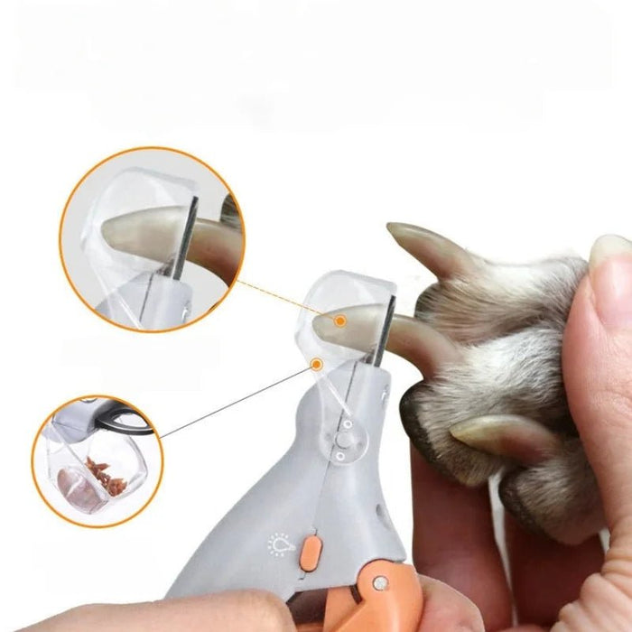 Cortauñas para perros y gatos con luz LED, accesorios para pulir y limpiar. - Quierox - Tienda Online