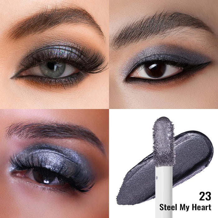 Cosméticos Oulac labial Liquido Diamond | L23 Steel My Heart - Quierox - Tienda Online