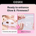 COSRX Mascarillas faciales de hidrogel con colágeno y péptidos rosas , 3 unidades - Quierox - Tienda Online