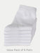 COTTON DAY Calcetines unisex de algodón suave para niños y niñas paquete de 6 - Quierox - Tienda Online