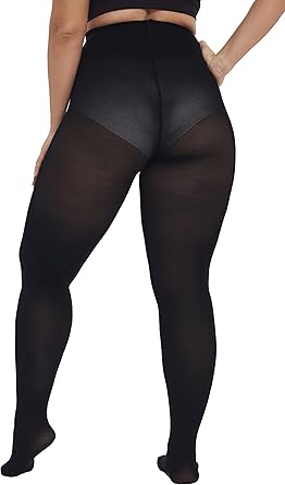 CozyWow Medias de talla grande para mujer, suaves, semiopacas, pantimedia, cintura alta - Quierox - Tienda Online