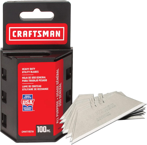 Craftsman Cuchillas multiusos de alta resistencia (paquete de 100) - Quierox - Tienda Online