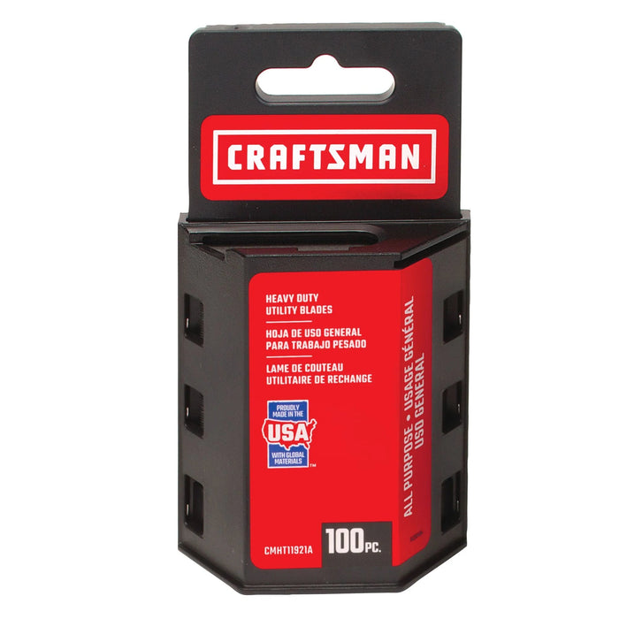 Craftsman Cuchillas multiusos de alta resistencia (paquete de 100) - Quierox - Tienda Online
