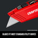 Craftsman Cuchillas multiusos de alta resistencia (paquete de 100) - Quierox - Tienda Online