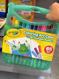 Crayola Super Tips Estuche de arte para colorear con páginas para colorear - Quierox - Tienda Online