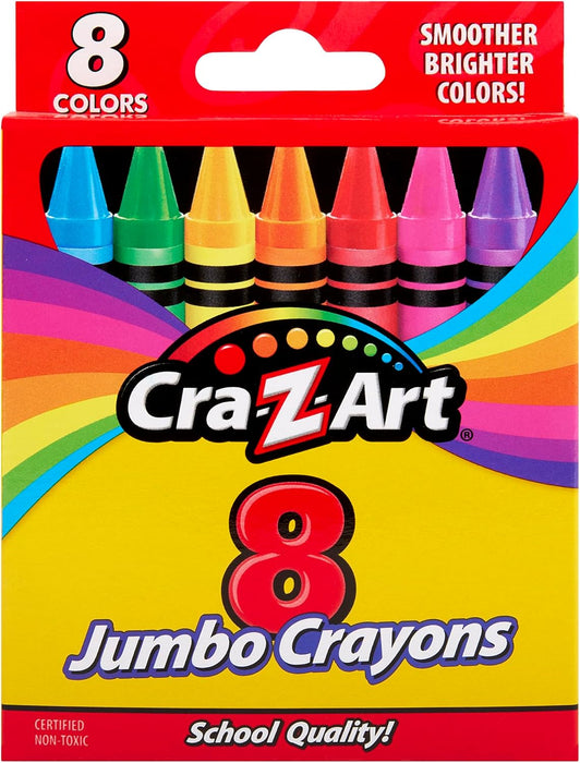 Crayones jumbo Cra - Z - Art de 8 unidades para niños - Quierox - Tienda Online