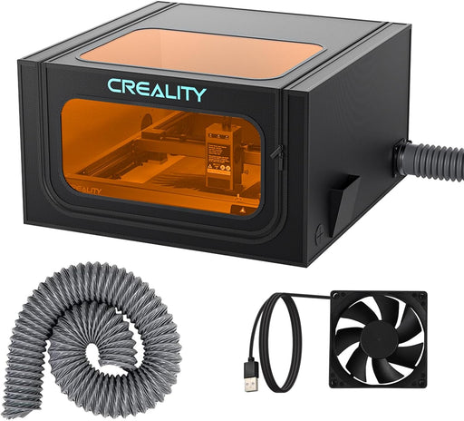 Creality Caja de grabado láser 2.0 con ventilación, cubierta protectora para máquina de corte láser de humo aislado - Quierox - Tienda Online