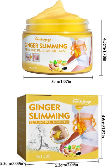 Crema caliente adelgazante de jengibre para la celulitis 50 g/1.76 onzas - Quierox - Tienda Online