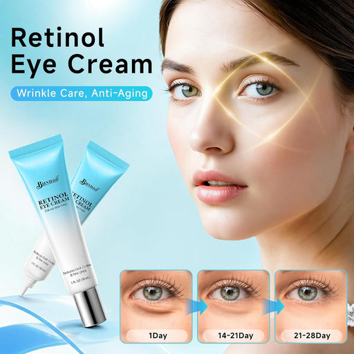 Crema de ojos con retinol para ojeras, hinchazón, antienvejecimiento - Quierox - Tienda Online