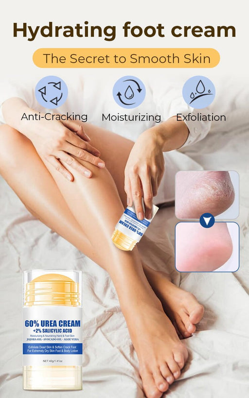 Crema hidratante y antigrietas para pies - Quierox - Tienda Online