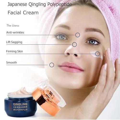 Crema japonesa Qingling para eliminar arrugas, crema facial - Quierox - Tienda Online