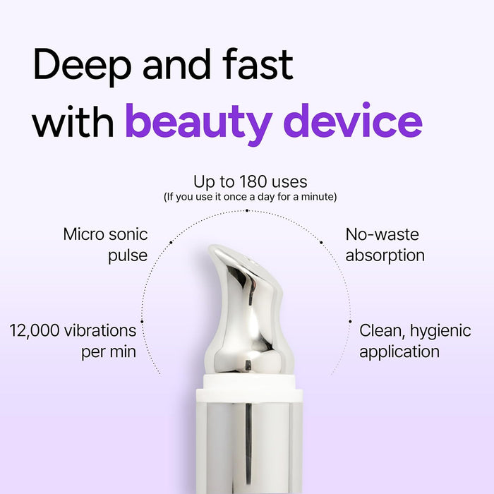 Crema para el contorno de ojos Lifderm con colágeno y dispositivo vibratorio para arrugas 20 ml - Quierox - Tienda Online