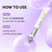 Crema para el contorno de ojos Lifderm con colágeno y dispositivo vibratorio para arrugas 20 ml - Quierox - Tienda Online