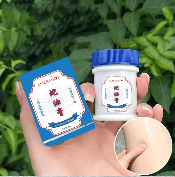 Crema para pies a base de hierbas antigrietas, reparadora de grietas en el talón, exfoliante - Quierox - Tienda Online