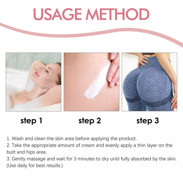 Crema Para Reafirmar Los Glúteos Y Levantar Los Glúteos - Quierox - Tienda Online