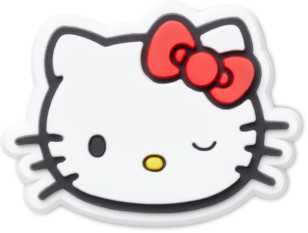 Crocs Pin Jibbitz de Hello Kitty Guiñando un ojo - Quierox - Tienda Online